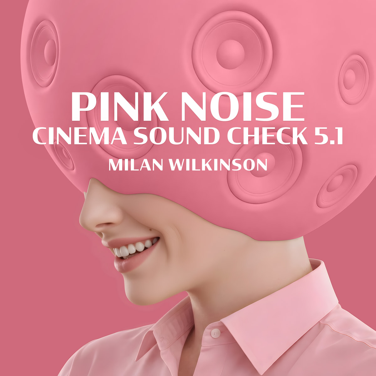 Pink Noise for Cinema Sound Check 5.1